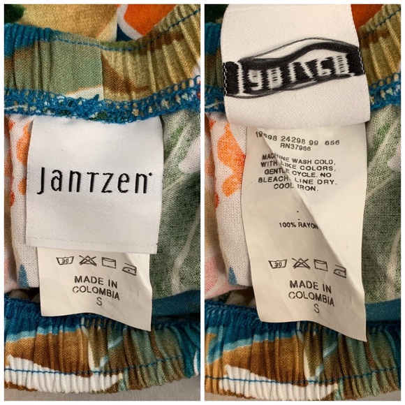 Jantzen tropical pants - Picture 5 of 5